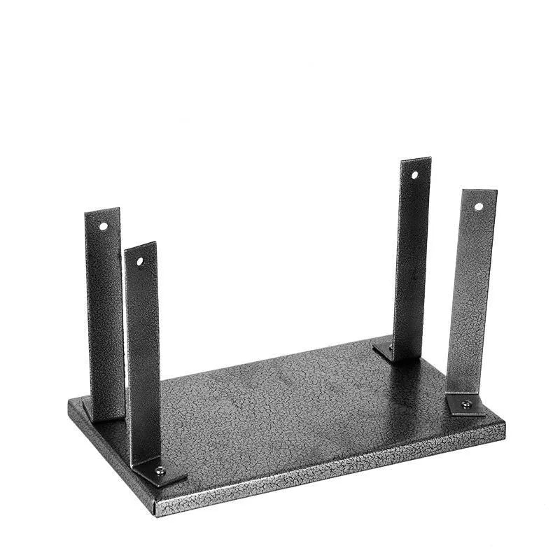 Black iron electric planer flip chip bracket accessory measuring 285mm in length