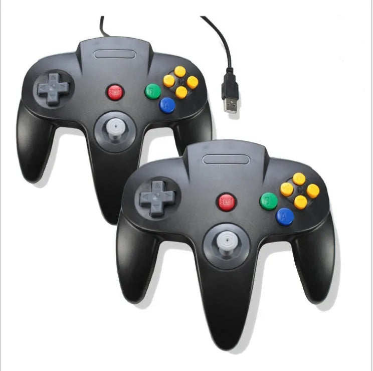 USB N64 controller for PC computers in multiple colour options including transparent variants