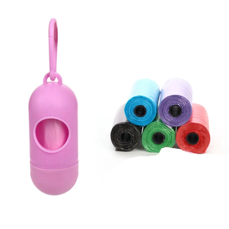 Roll of 22.5x30cm pet waste bags in selected colour for dog cleanup