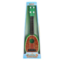 38cm plastic ukulele toy for children with colour box packaging
