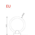 Wooden circular Nordic chandelier with acrylic shade for ceiling lighting in living room