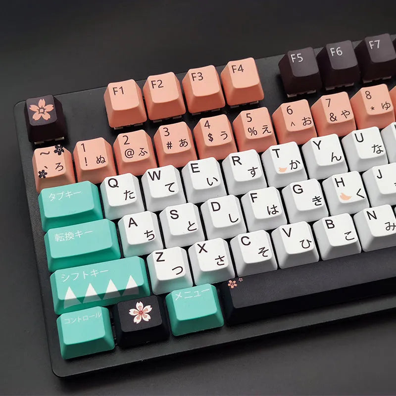 Green wireless USB mechanical keyboard keycap with Cherry MX style stem