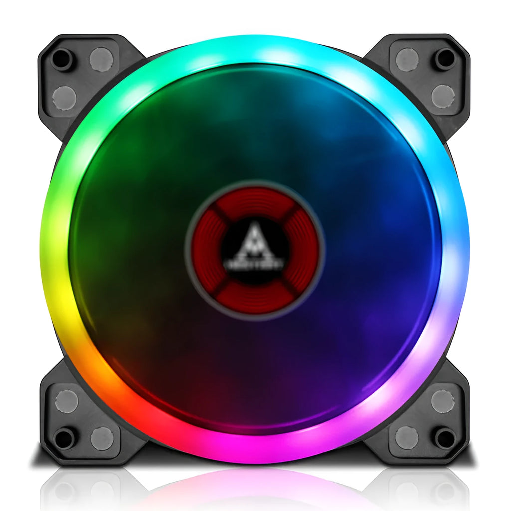 12cm camouflage pattern computer chassis fan with RGB lighting and hydraulic bearing system