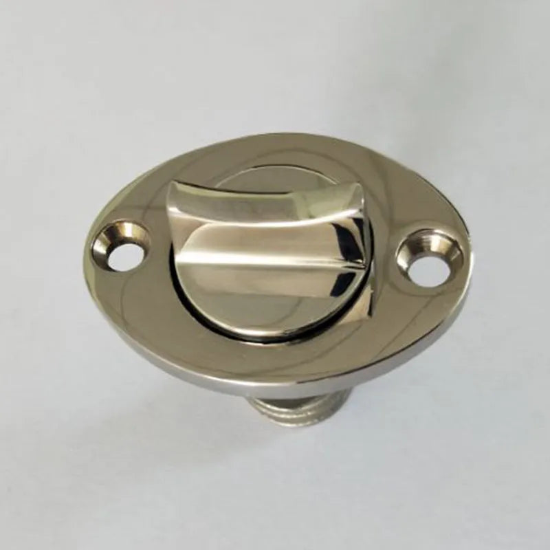 Stainless steel marine water plug for ships and yachts with corrosion resistant construction