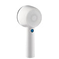 White rechargeable clothes shaver for wool jumpers with ABS plastic body
