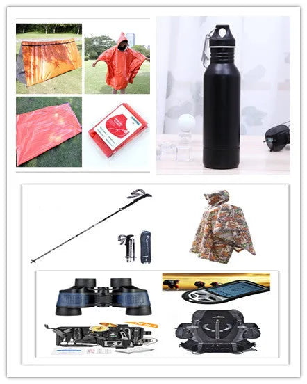 8-in-1 handheld digital altimeter, barometer, compass and thermometer, ABS body 90x50x20mm, detachable string