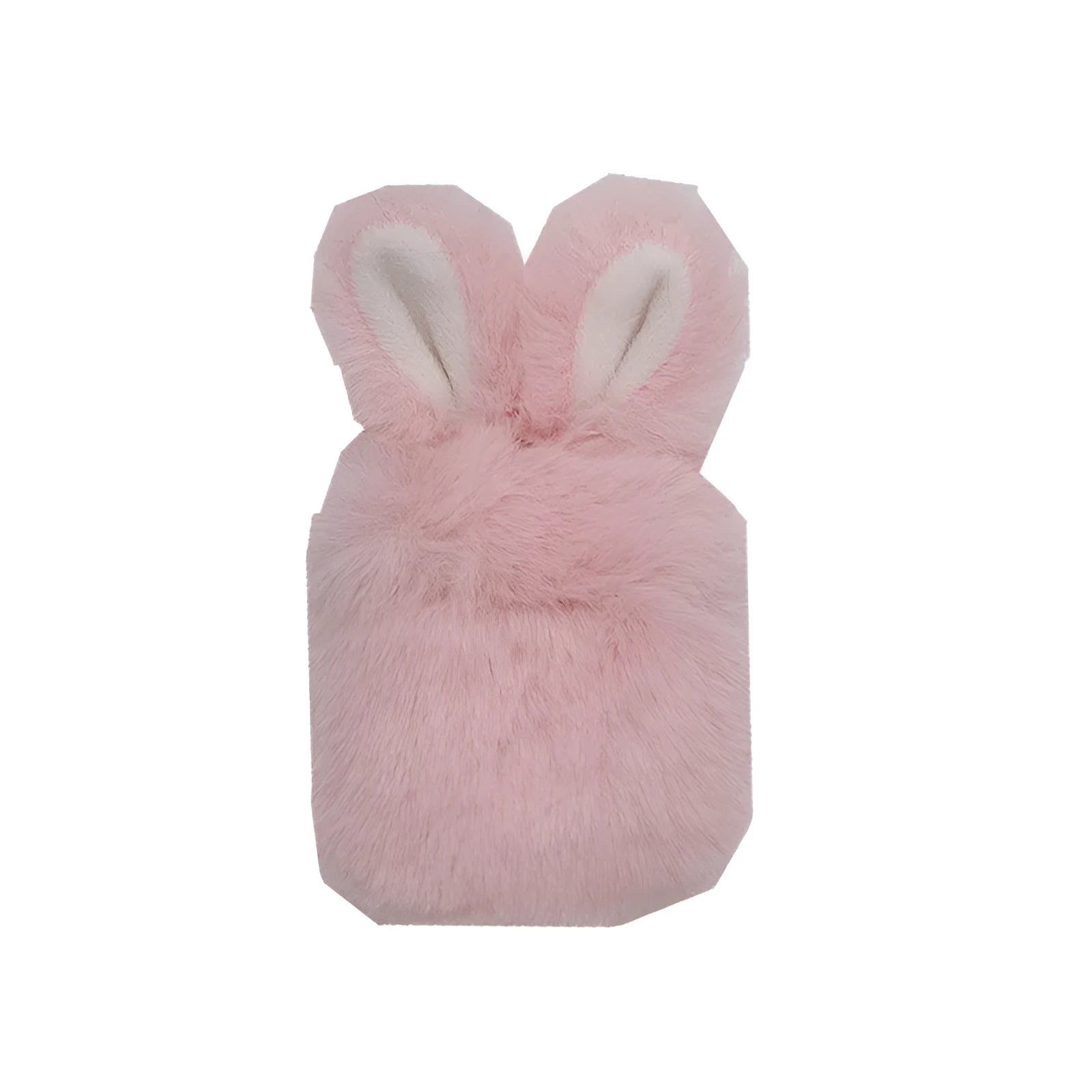 Pink rabbit ear silicone protective cover for Apple AirPods Pro case