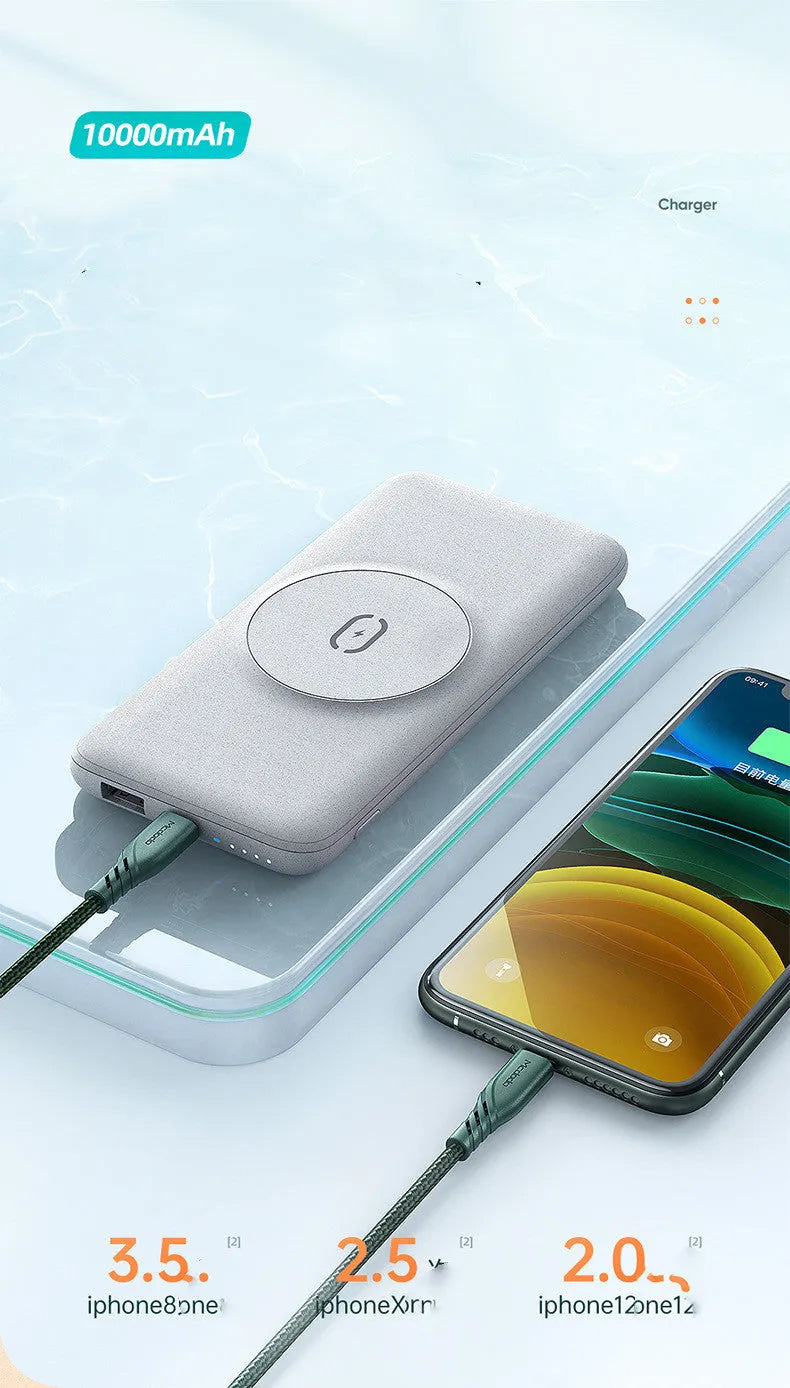 Magsafe magnetic wireless charging power bank 10000mAh 20W fast charging for Apple iPhones