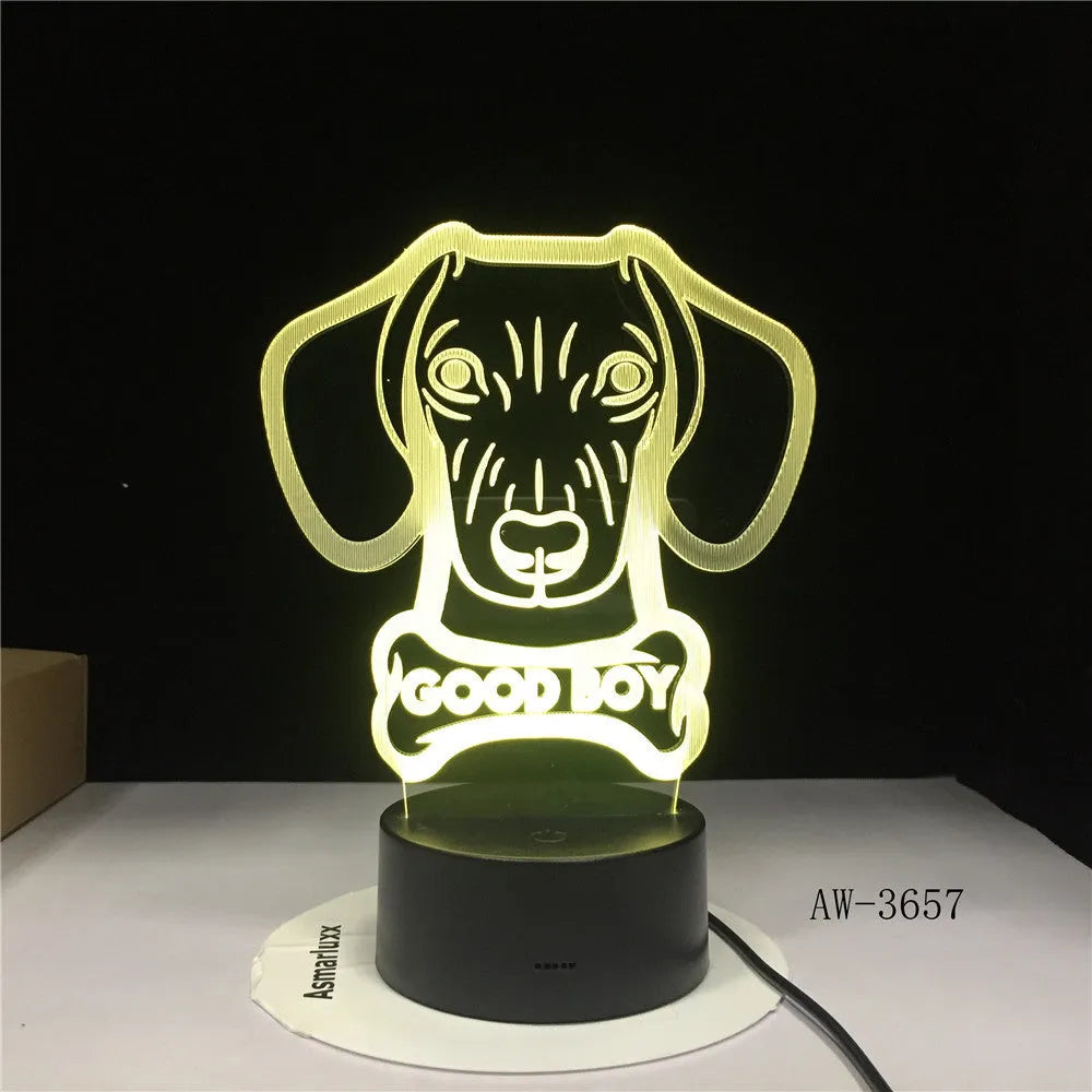 Gradient colour remote control LED table lamp with acrylic shade on ABS base.