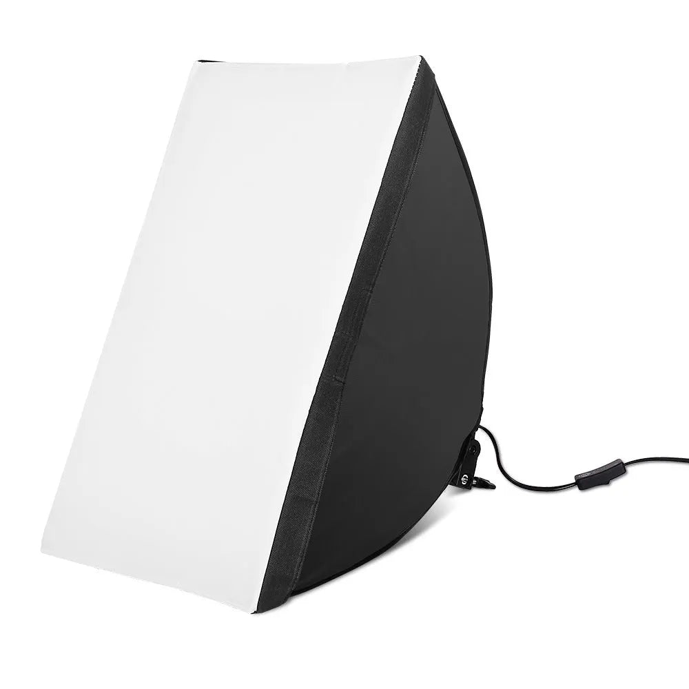 LIBEN 50x70cm soft light box on a 2 metre stand for iPhone photography and live streaming