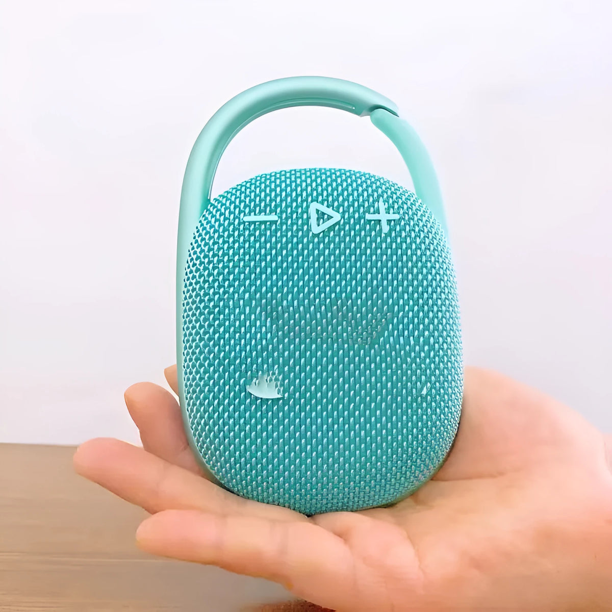 Portable Bluetooth speaker in six colour options with USB charging port