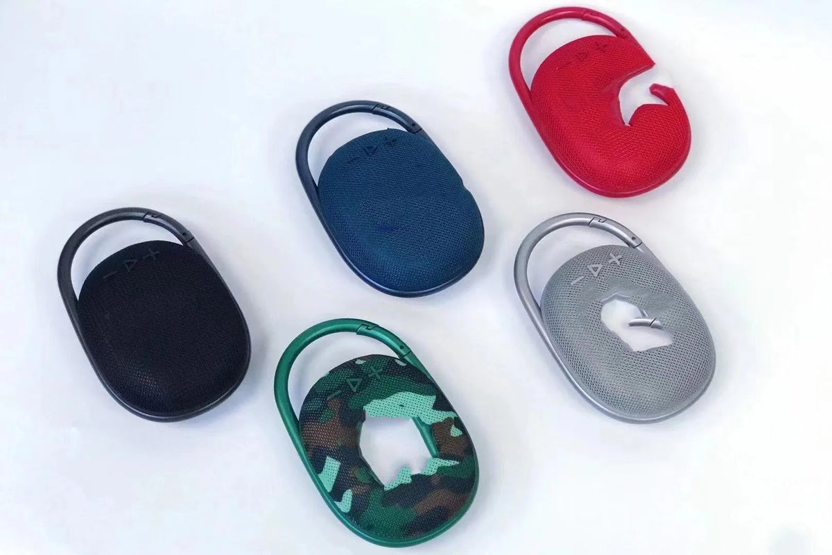 Portable Bluetooth speaker in six colour options with USB charging port