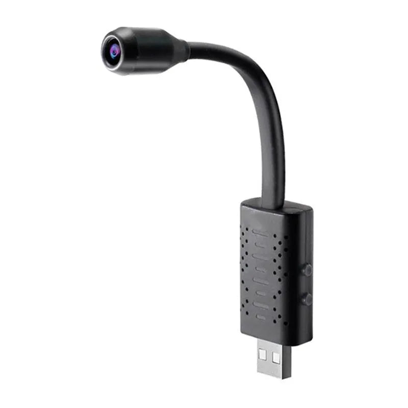 U21 wireless surveillance camera with portable USB monitor showing 1080P HD resolution and PIR motion sensor