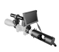 Black digital night vision goggles with 5-inch LCD display and 35-45mm objective lenses