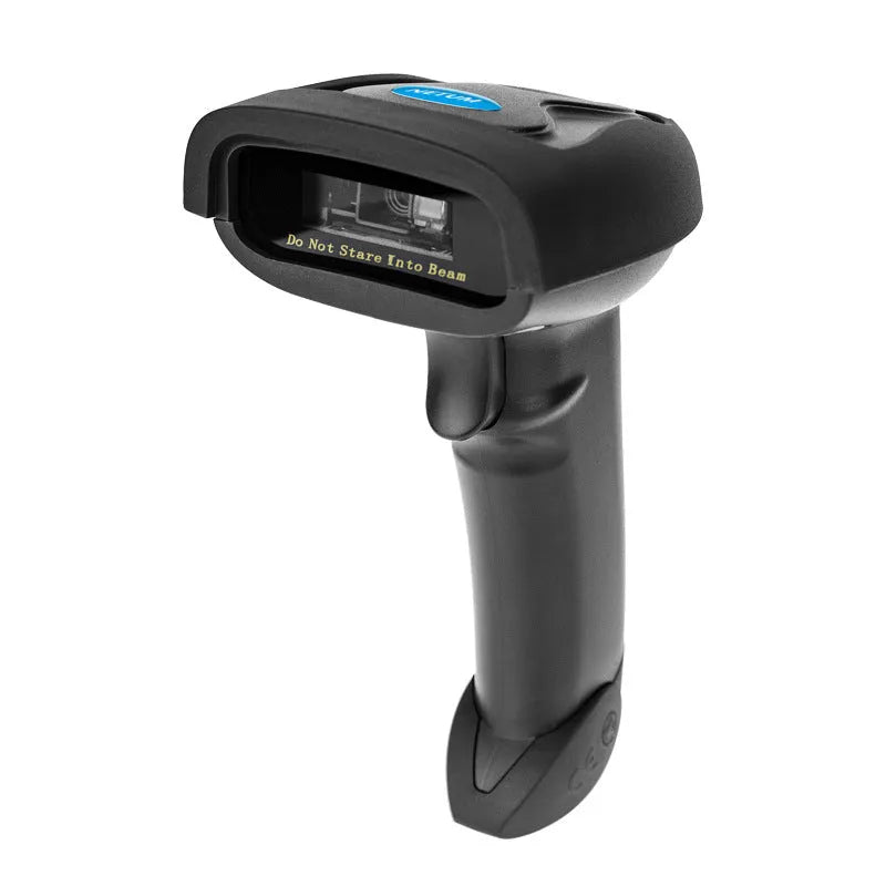 Black wireless laser barcode scanner model 6900 with USB interface