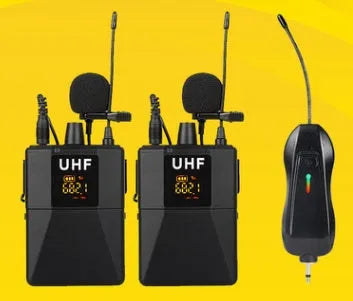 Little Bee X3 black wireless lavalier microphone with clip for smartphone content creation