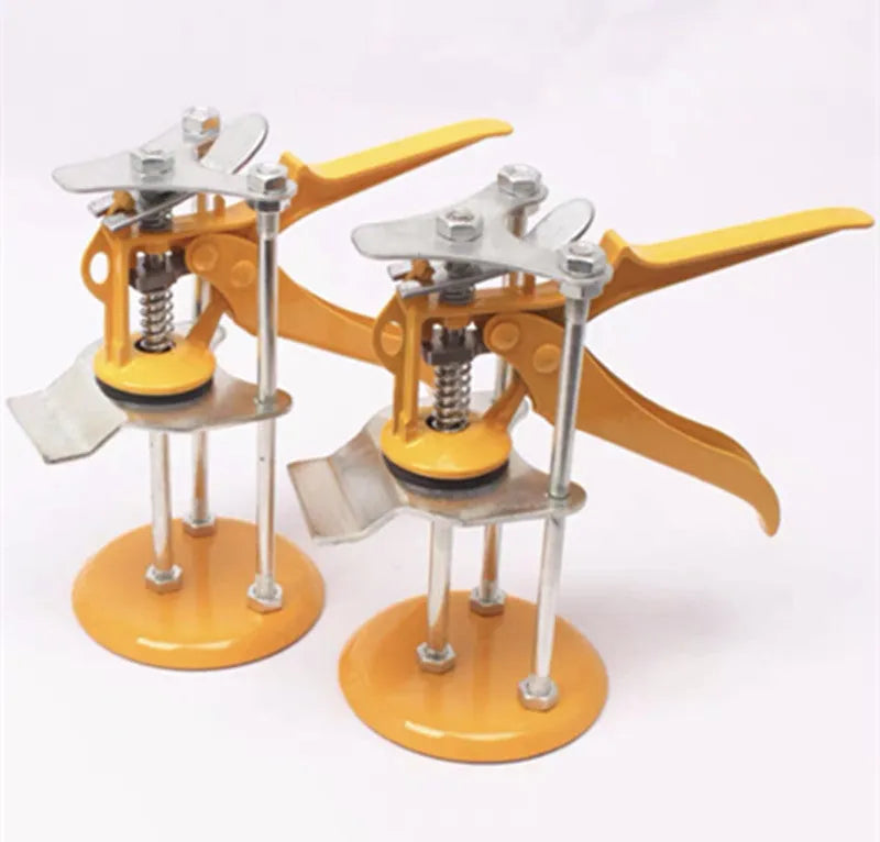 Adjustable height tile raising locator tool for concrete processing measuring 23.5 by 6.5 centimetres