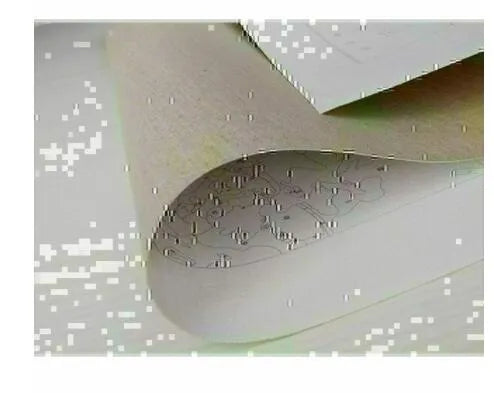 Digital painting DIY kit components with linen canvas in A1A colour on wooden table