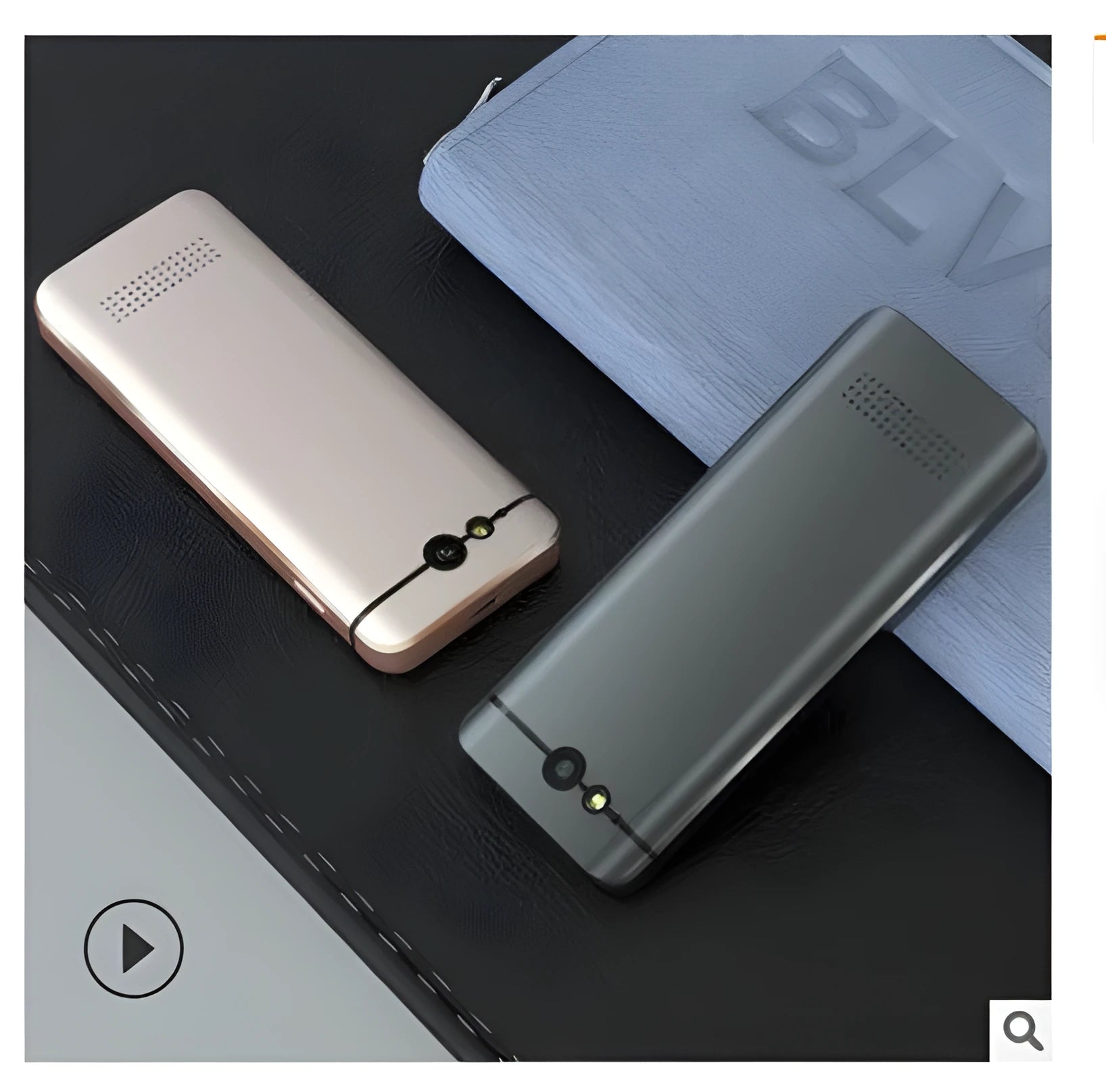 M9 portable language translator device in gold or silver grey colour with photo translation capability