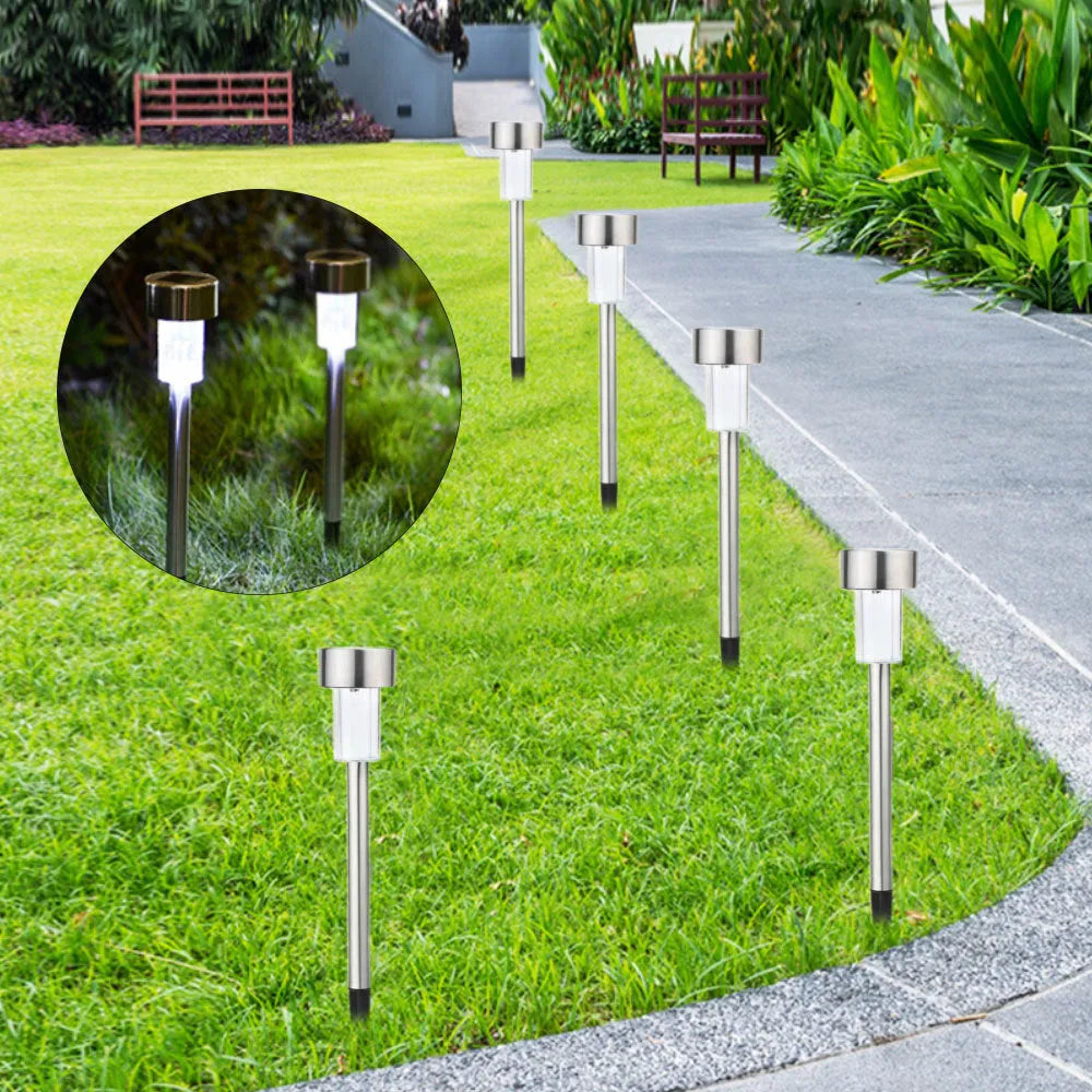 Stainless steel waterproof garden landscape light with LED illumination for outdoor use