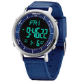 Shifenmei digital sports watch with 10 metre water resistance on wrist