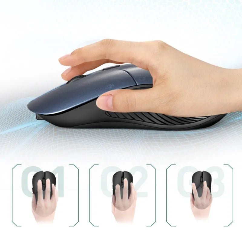 Blue smart voice mouse with wireless receiver and voice translation function