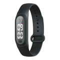 Ultrasonic electronic mosquito repellent bracelet watch in black, white, blue, or pink colours