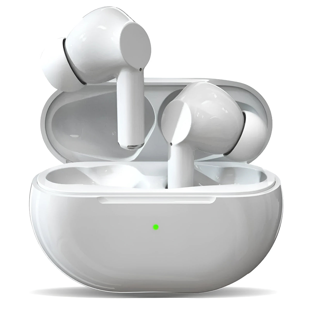 Pro4 Bluetooth wireless headset and charging case in black or white colour