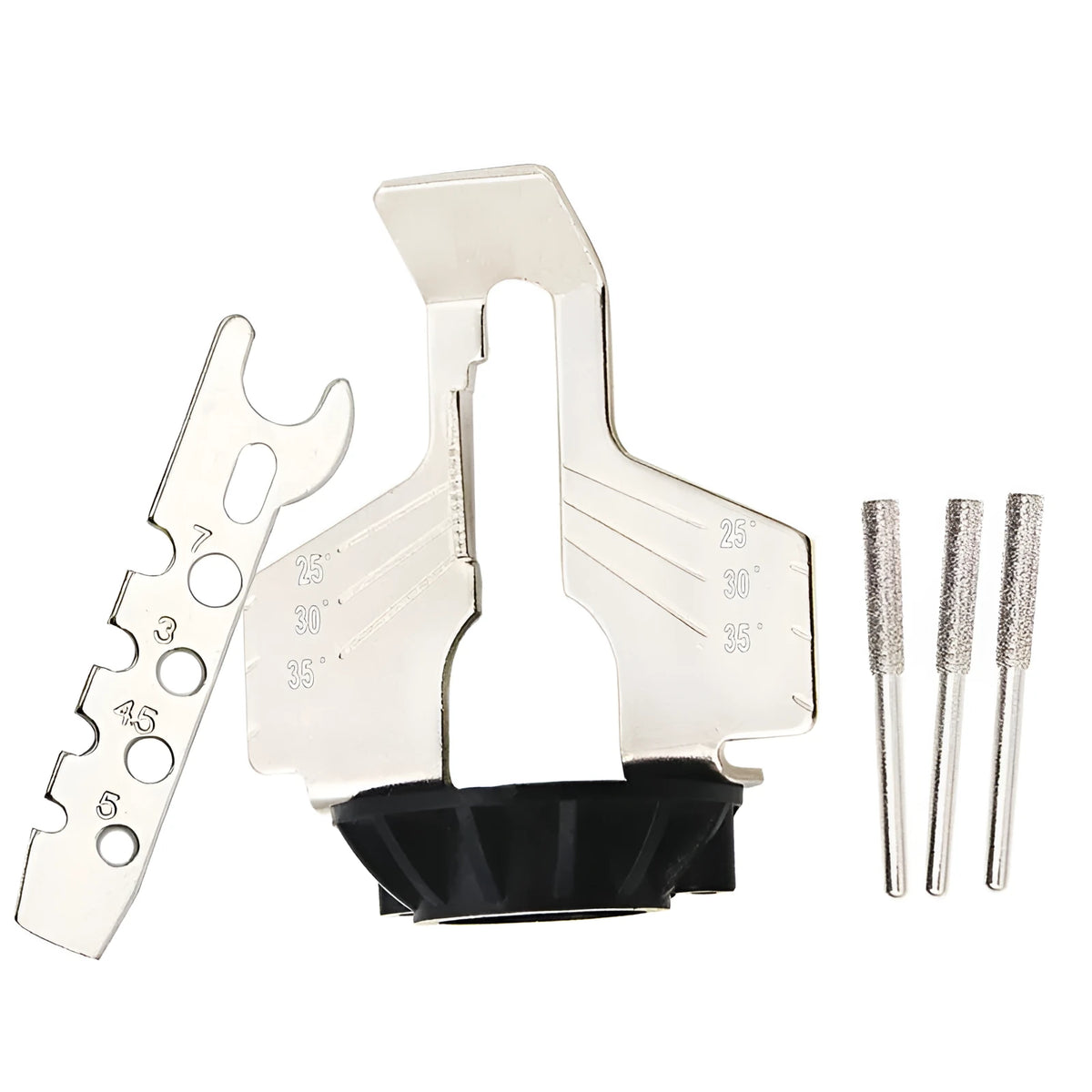 Silver metal electric chain grinding machine for band saw blades with 20mm length
