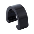 Aluminium alloy C-shaped buckle in various colours, dimensions 10.2mm by 13mm by 5mm.