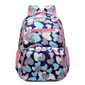 Children's large capacity school backpack with air pillow belt system in Oxford cloth construction
