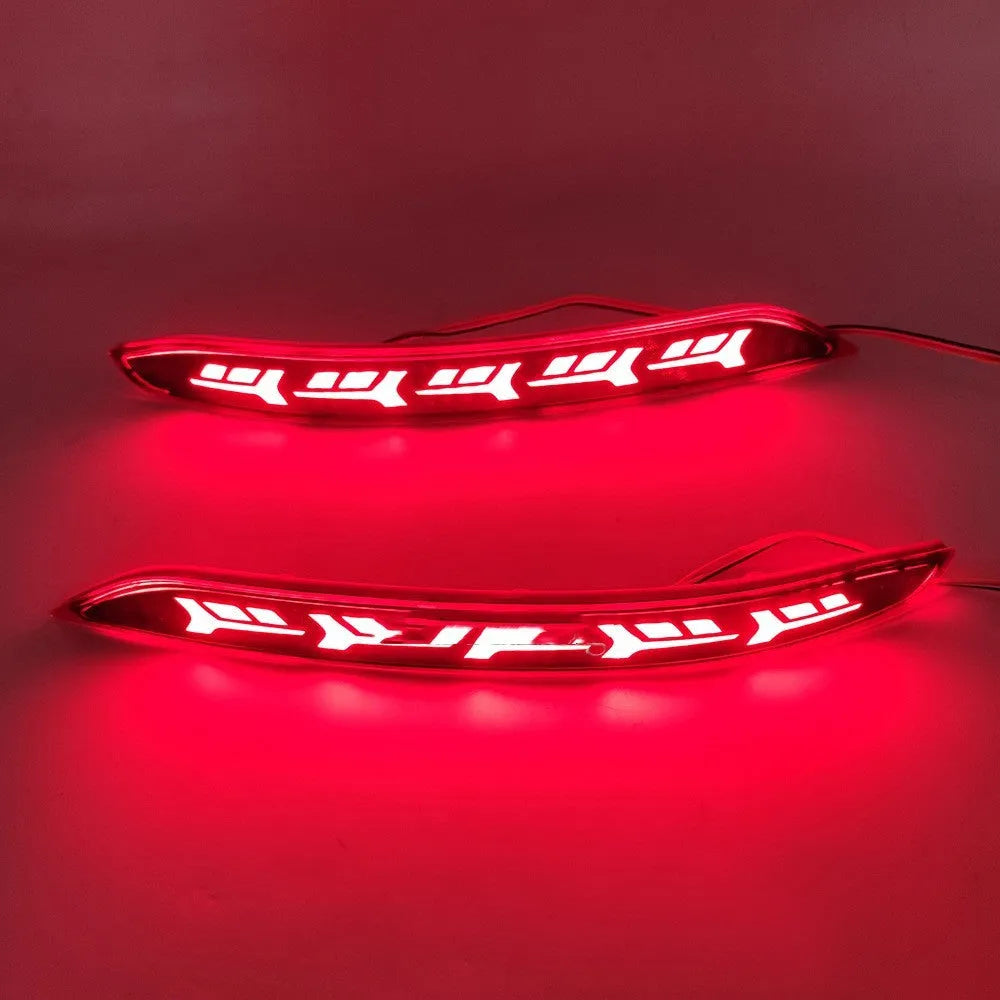 Volkswagen Sagitar bumper light with flowing water LED effects for rear indicator