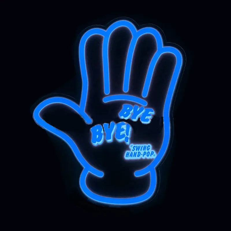 Luminous wall stickers with LED lighting and battery driver unit for window decoration