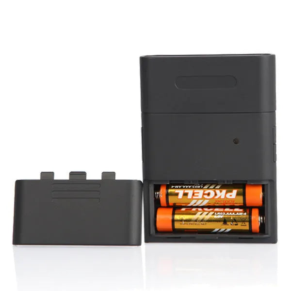 Black AT-838 personal breathalyser alcohol detector unit for BAC testing.