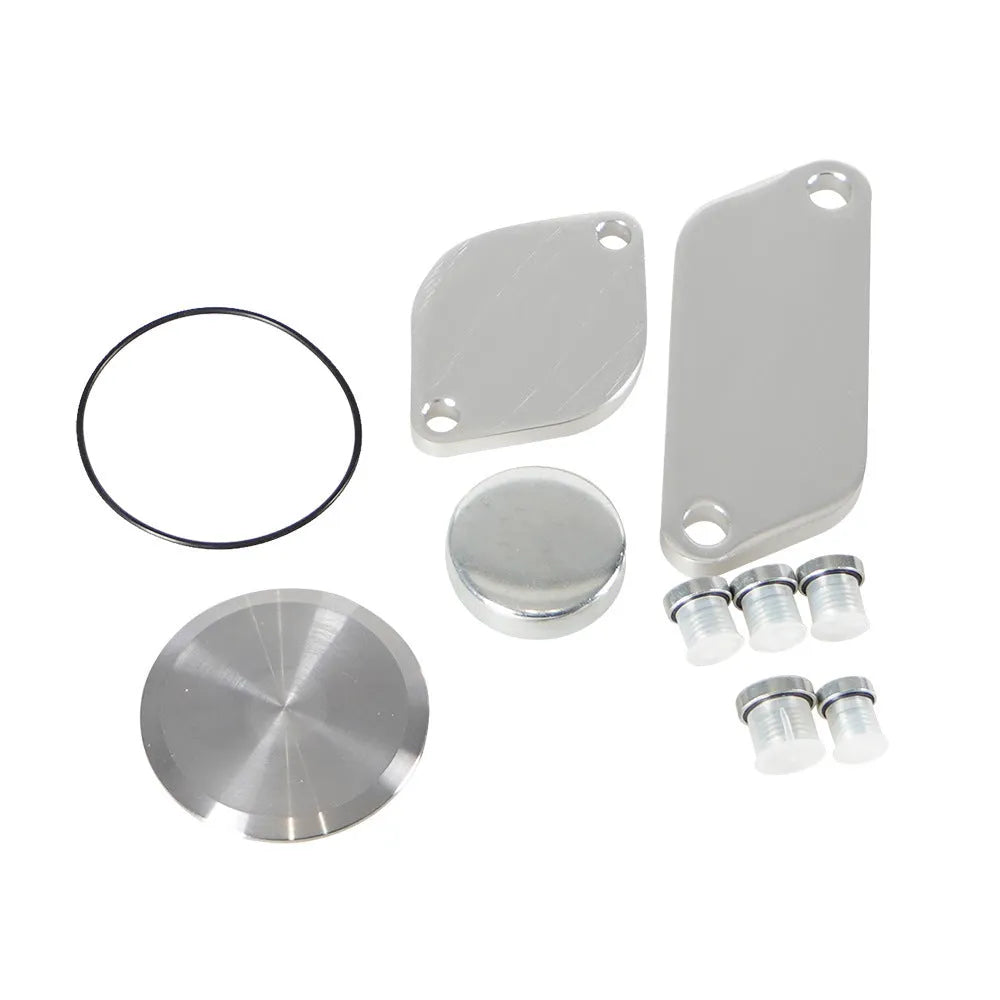 Silver aluminium alloy cooler exhaust gas recirculation EGR valve cover