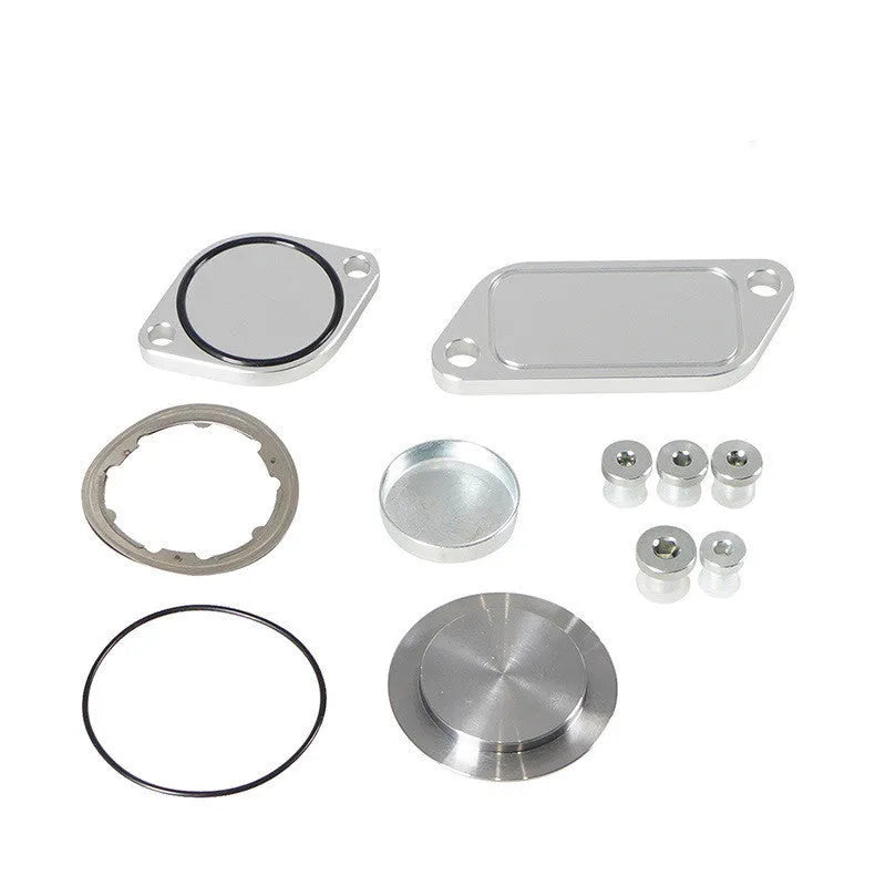 Silver aluminium alloy cooler exhaust gas recirculation EGR valve cover