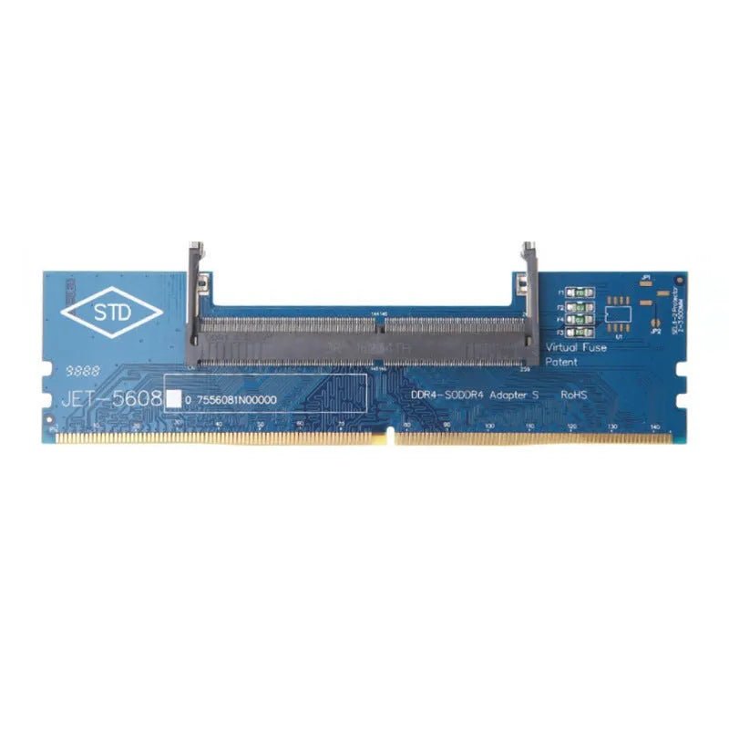 DDR4 laptop to desktop memory adapter card with electrostatic bag and memory stick