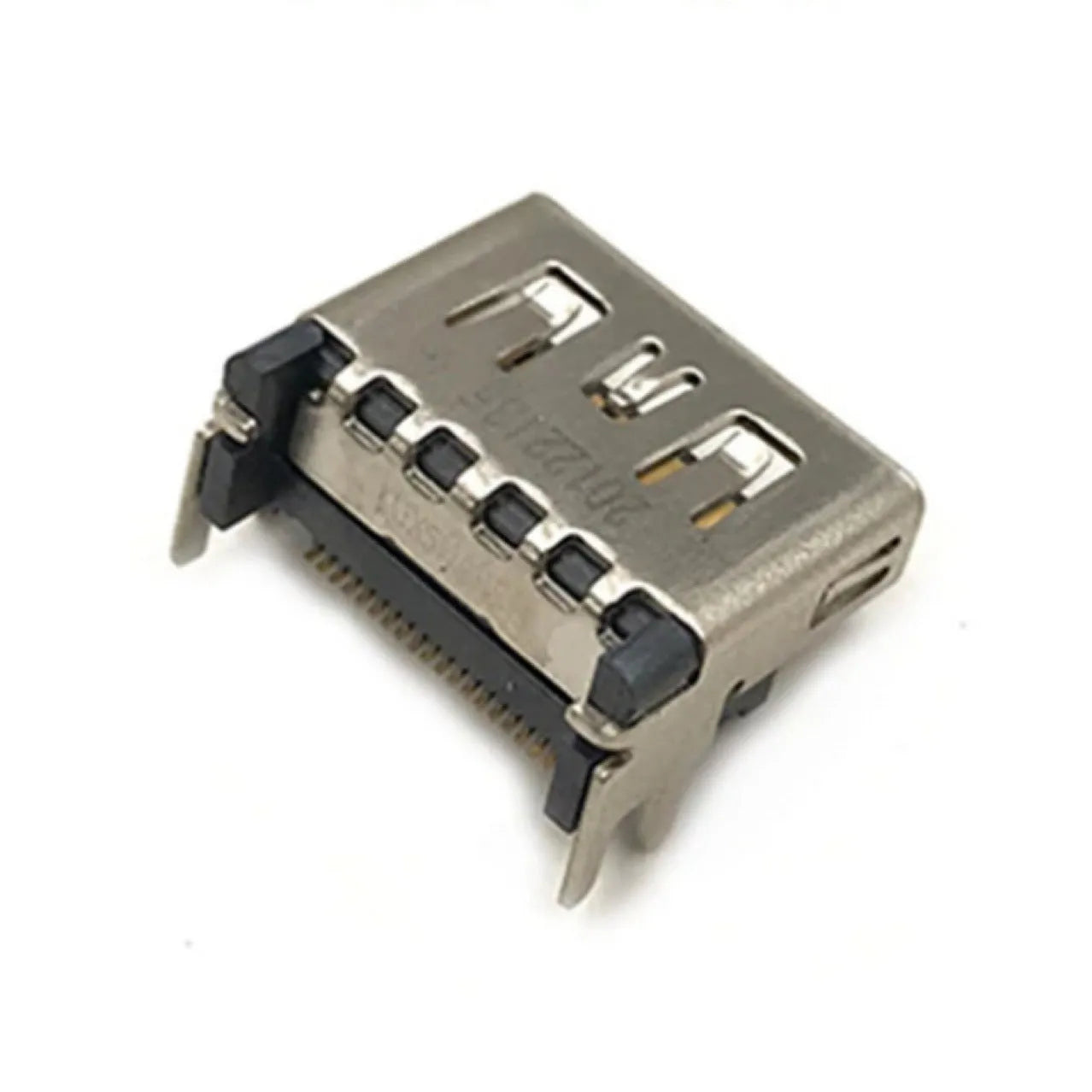 Silver HDMI host interface socket for arcade gaming machine connections and repairs