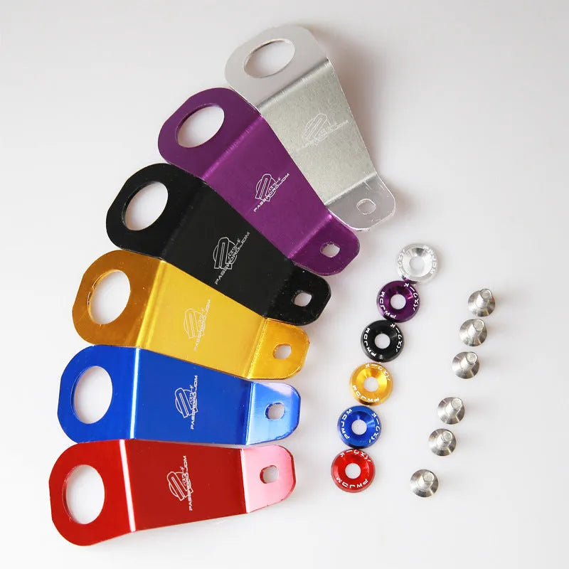 Aluminium alloy radiator bracket for Honda Civic EG water tank mounting in six colour options