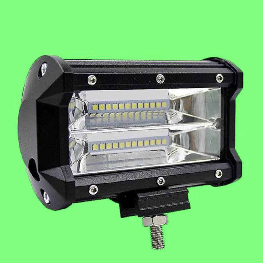 5-inch 24LED automotive work light with aluminium alloy housing and black finish