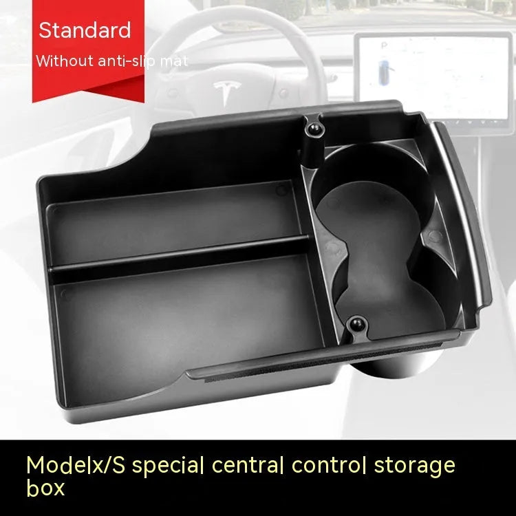 Tesla centre console storage box organiser tray for Model 3 and Model X/S vehicles