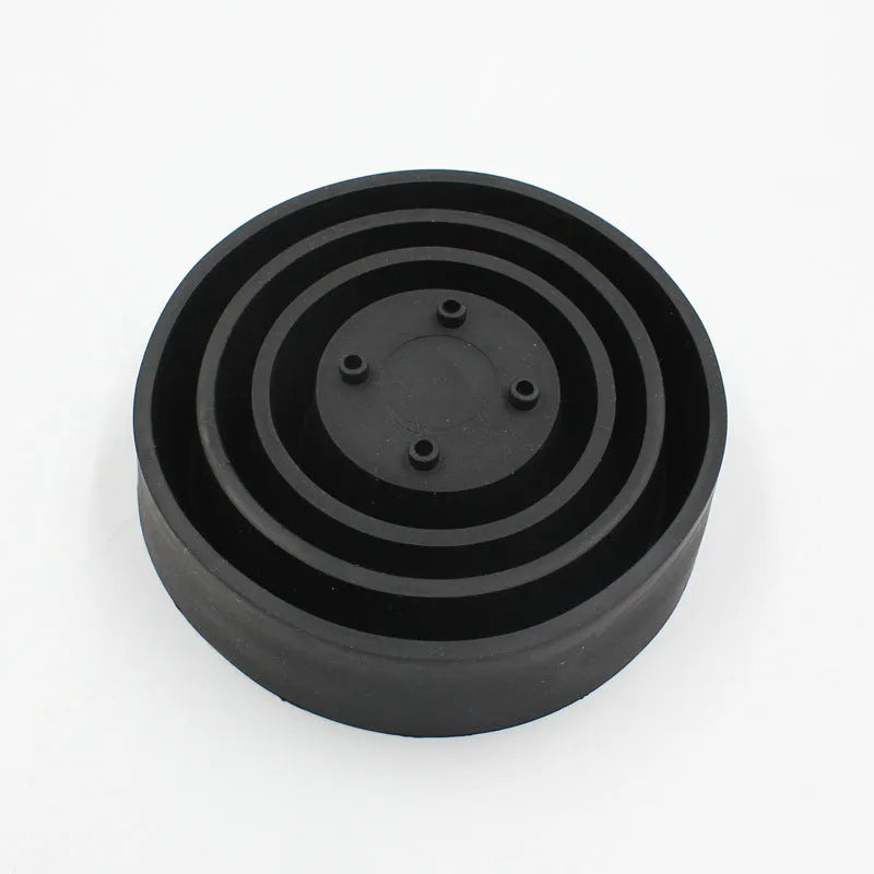 Silicone car headlight dust cover showing both closed type A and open type B designs for vehicle bulb protection