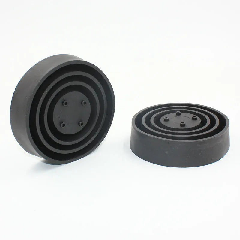 Silicone car headlight dust cover showing both closed type A and open type B designs for vehicle bulb protection
