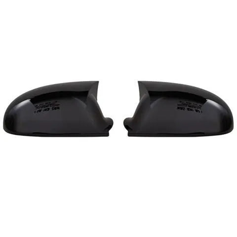 Volkswagen Sagitar mirror reflector shell pair in horn bright black plastic