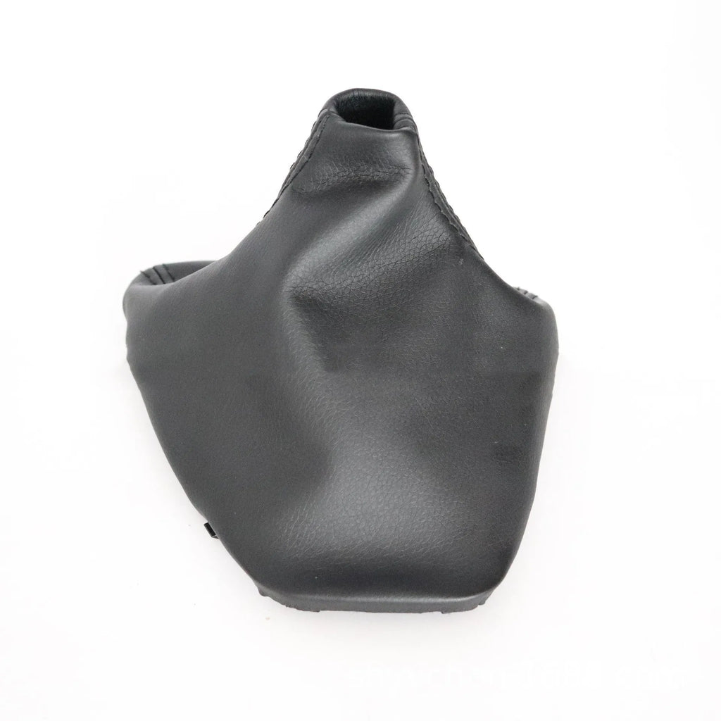 Black PU leather gear dust cover for BMW 3 Series interior