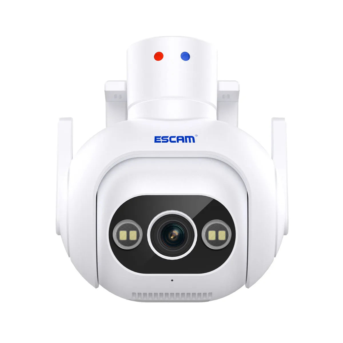 4MP smart colour night vision security camera with wall mount bracket and IP66 waterproof rating