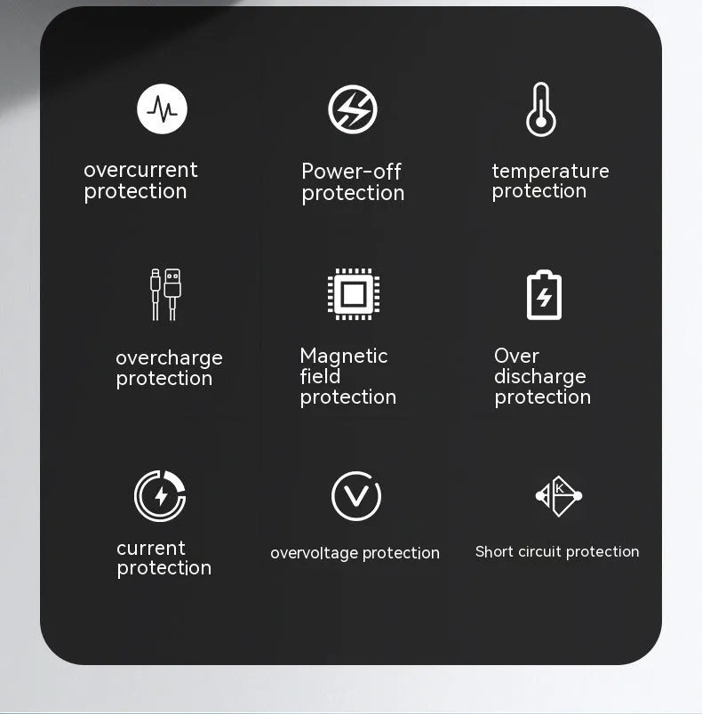 PD66W Fast Charge 20000 mAh power bank in black and white colour options, showing creative design.