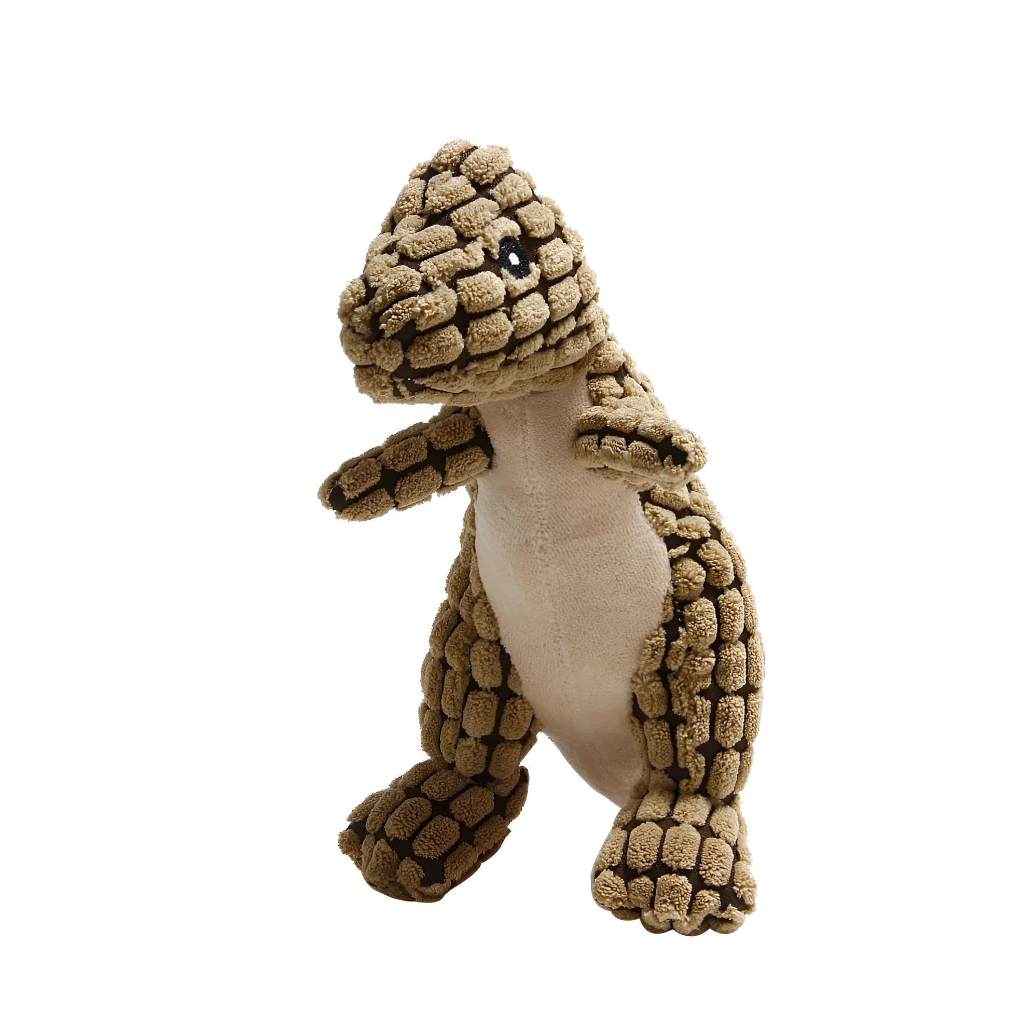 Durable dog toy with sound measuring 35cm long for biting resistance and boredom relief