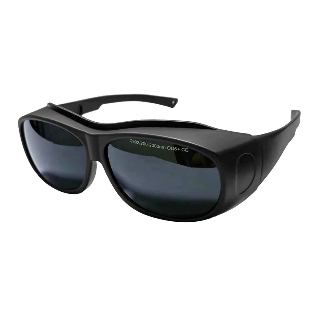 PC laser safety goggles for 200-2000nm protection, used in skin rejuvenation and welding.