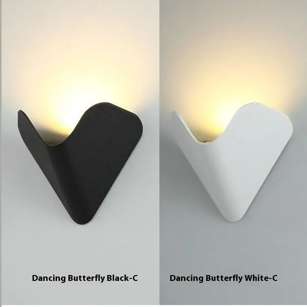 Black Bird's Nest design aluminium alloy waterproof LED lamp for courtyard or bedroom.